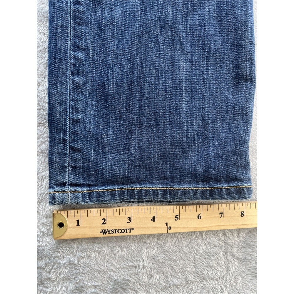 Lucky Brand 429 Classic Straight Jeans Men's 36x31 (Tag: 36x32) Blue Dark Wash - Picture 11 of 13
